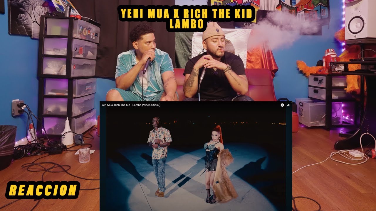 Artistas reaccionan a Yeri Mua, Rich The Kid - Lambo (Video Oficial)