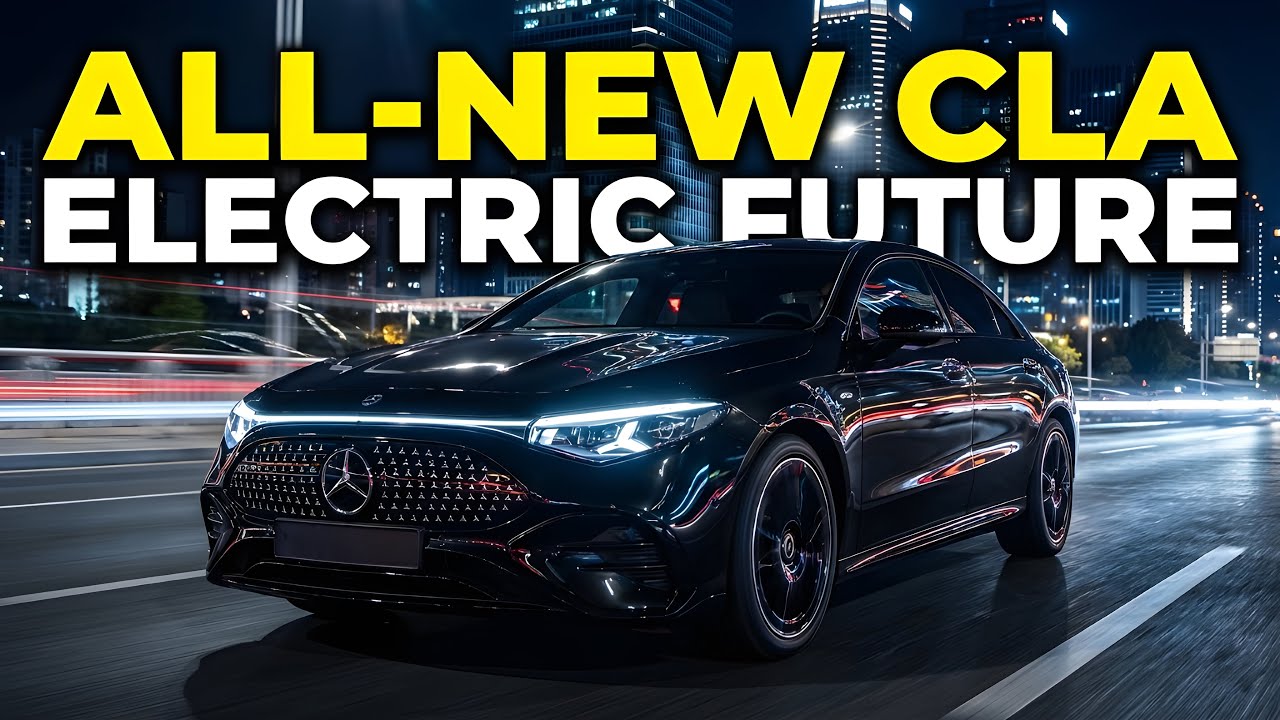 Представлен Mercedes-Benz CLA 2026 года: новая эра электромобилей с культовым немецким стилем.