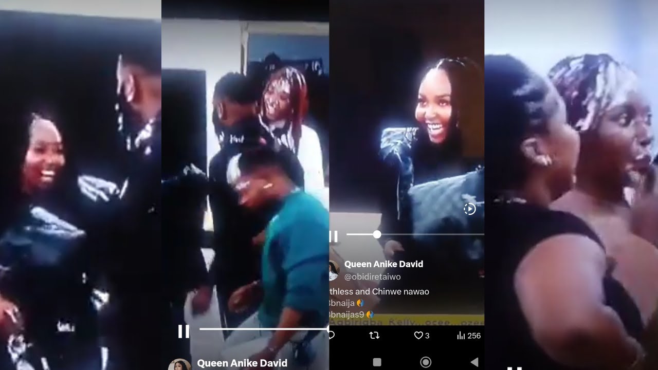 The shocking moment Rhuthee, Dami & Chinwe are back in Biggie's House as Ninjas fiiiiight & Drama on