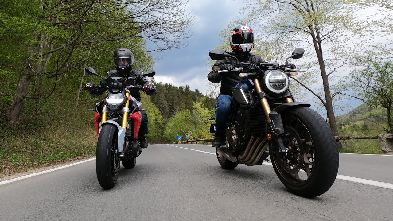 BMW F900R vs. Honda CB650R. Test Comparativ