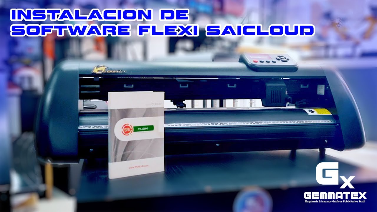 Instalación de Flexi con SAICloud para Plotter de corte Jinka Motor Servo