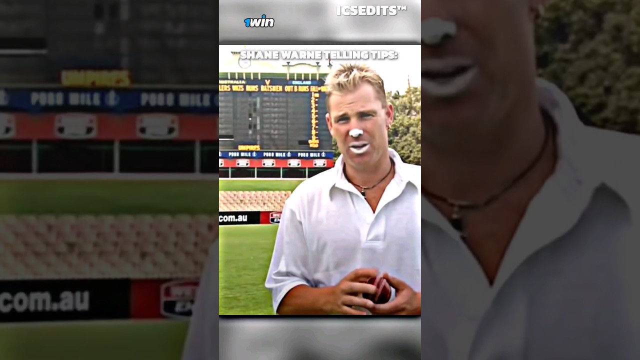 Shane Warne Gives Spin Bowling Tips🥵🛐 | #shorts #sg #cricket #cricketshorts #freanzcontest
