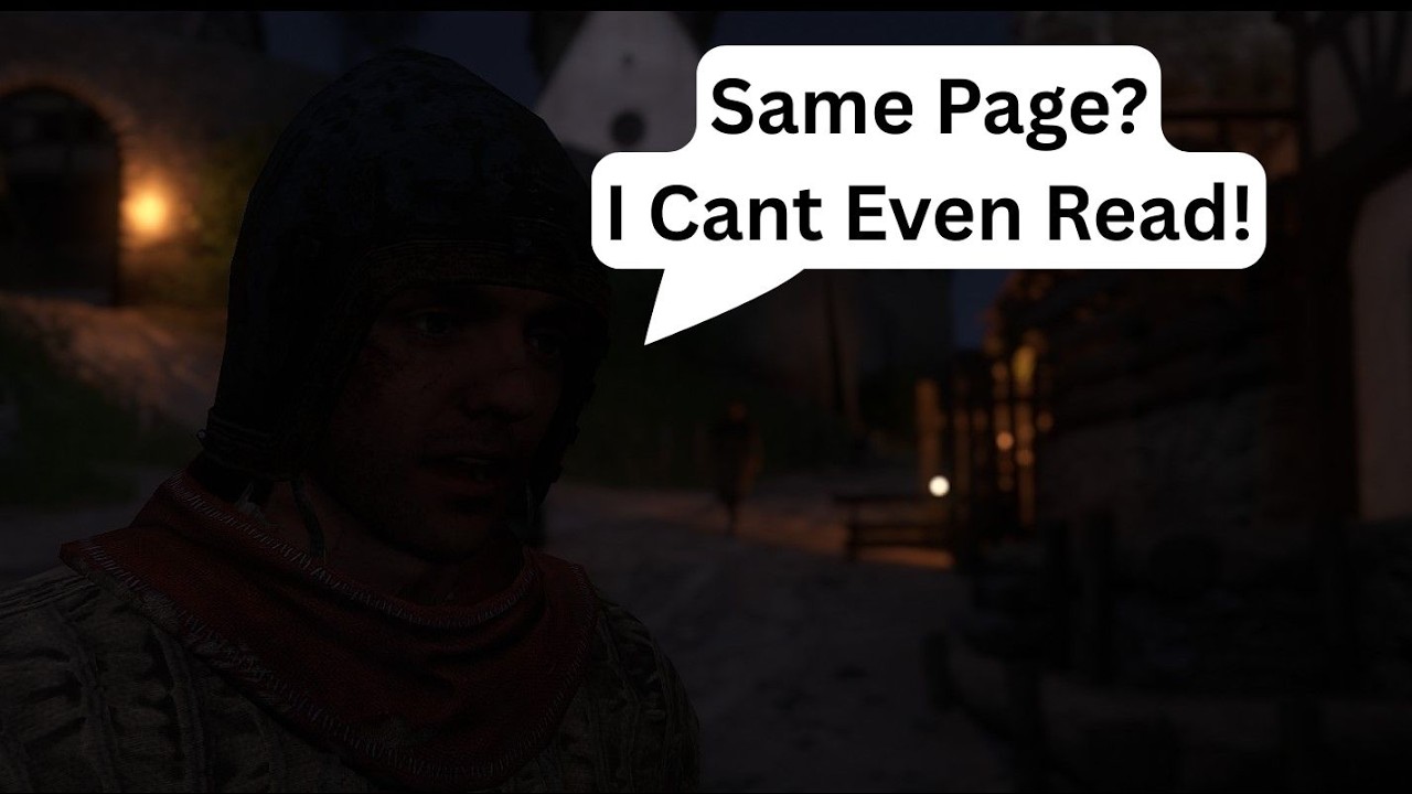 Are We On The Same Page, Squire? (Kingdom Come: Deliverance)