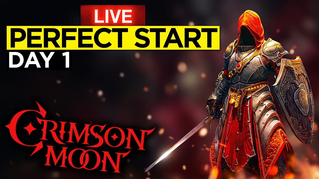 Crimson Moon LIVE - Day 1 Full Release: All First Bosses & Best Starter Builds