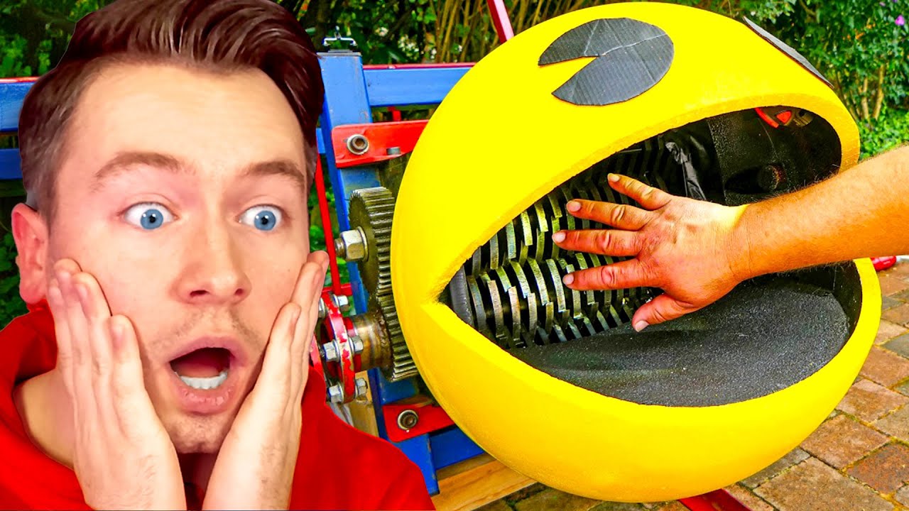 SCHREDDER vs HAND!