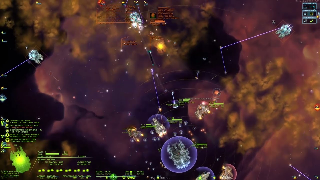 Starsector - SD/DO Carrier Fleet vs. Unusual [REDACTED] Bounty