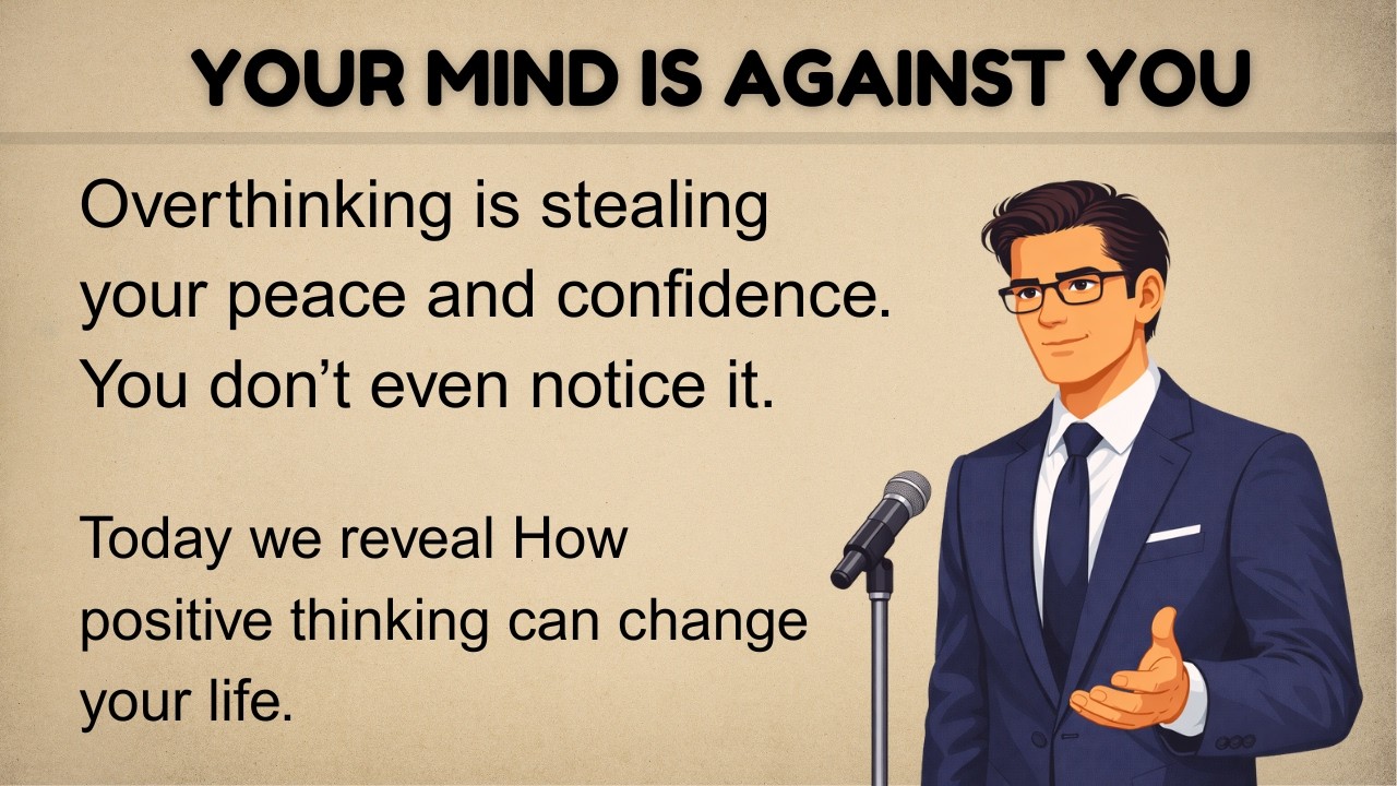 Your Thoughts Are Making You Weak | Improve your English | Book Summary