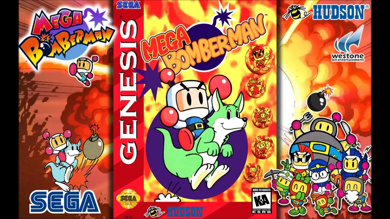 Mega Bomberman -06- Boss Theme 1 [Areas 1, 3, 4, 5] (SEGA GEN/MD) - OST