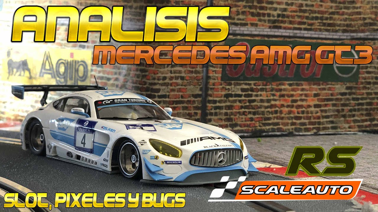 Обзор Mercedes AMG GT3 RS SuperSport, Scaleauto
