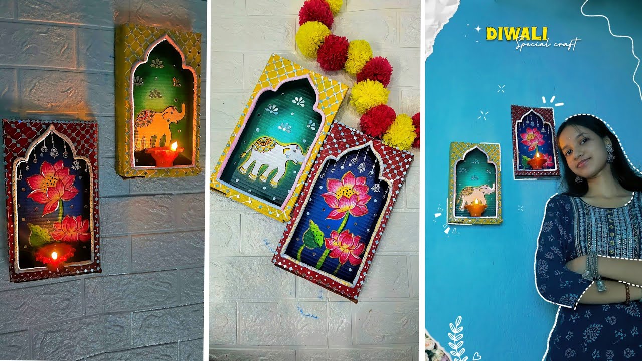 Идея для особого подарка на Дивали 😍 #diy #craft #papercraft #diwali #viral @pritiartandcraft23
