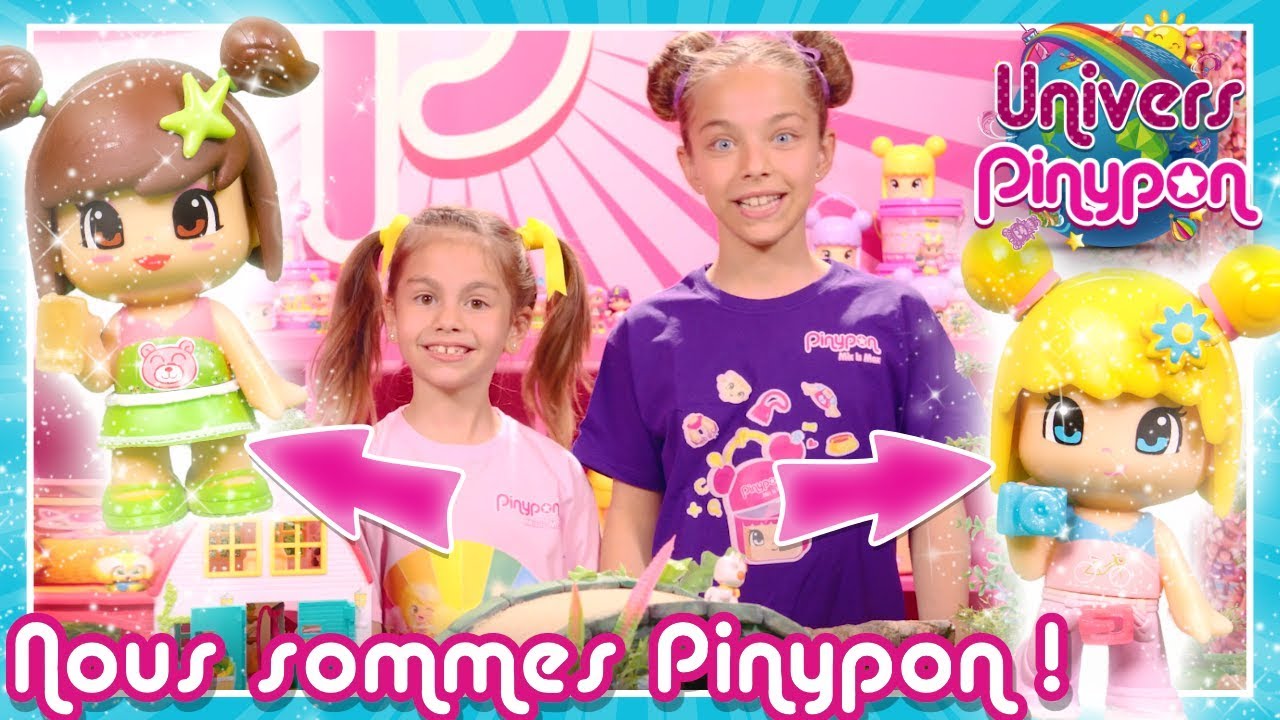Les PETITES SORCIÈRES Pinypon transforment LARA et MARA en Pinypon 👧✨ Elles jettent des sortilèges!