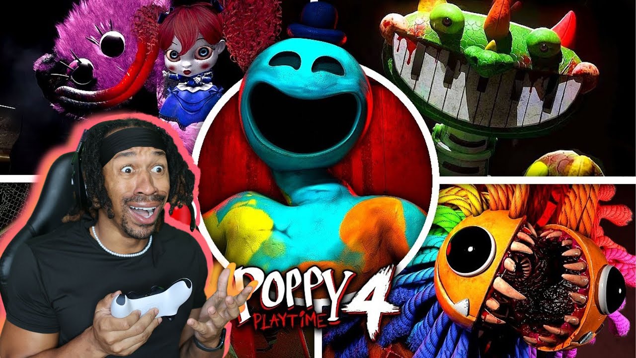 POPPY PLAYTIME CHAPTER 4 Gameplay Walkthrough [FULL GAME]
