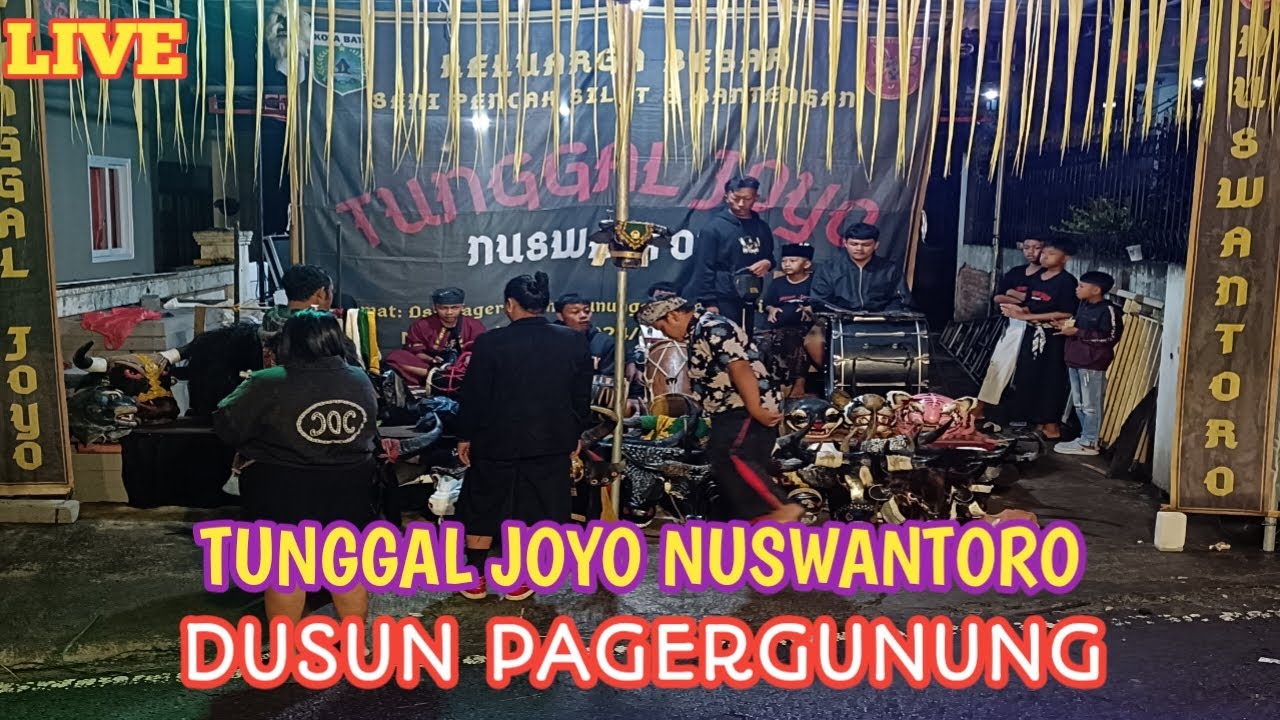 PENCAK SILAT DAN BANTENGAN TUNGGAL JOYO. LIVE DSN PAGERGUNUNG DS GUNUNGSARI KEC BUMIAJI