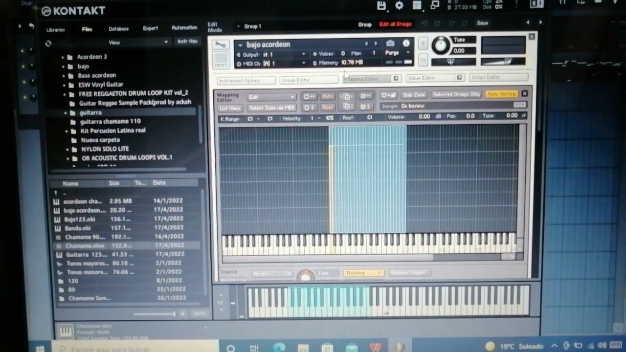 SONIDOS  PARA CHAMAME. NKI