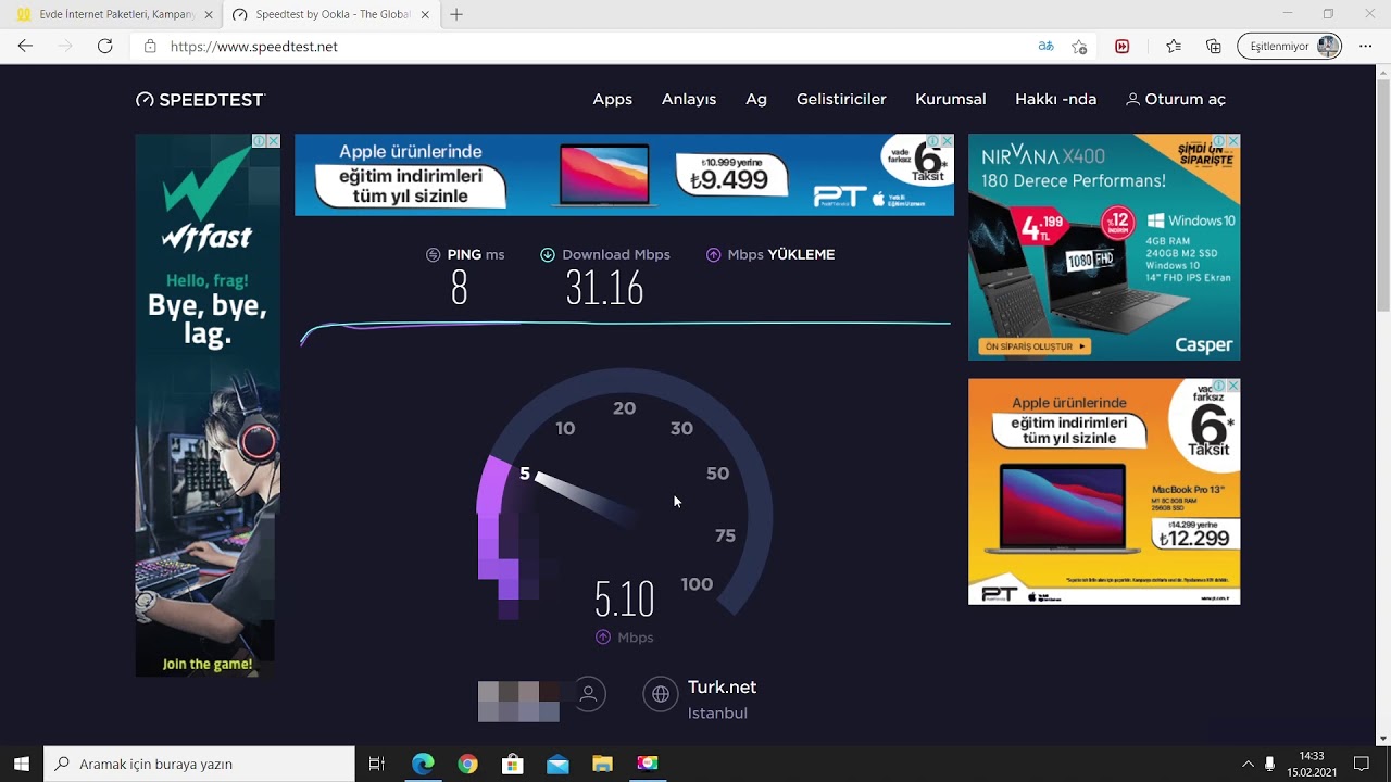MİLLENİCOM internet nasıl ? başvuru s&uuml;recim ve hız testi