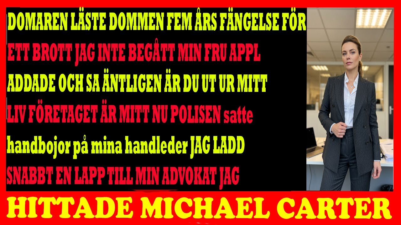 Min fru satte mig i f&auml;ngelse och stal mitt f&ouml;retag  hon k&auml;nde inte till sanningen