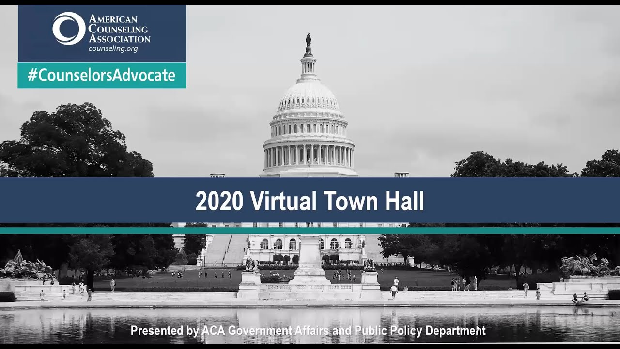 2020 Government Affairs and Public Policy Virtual Town Hall | American Counseling Association