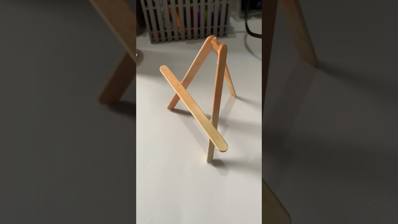 How to make mini Easel | DIY mini canvas stand.. #artist#artist