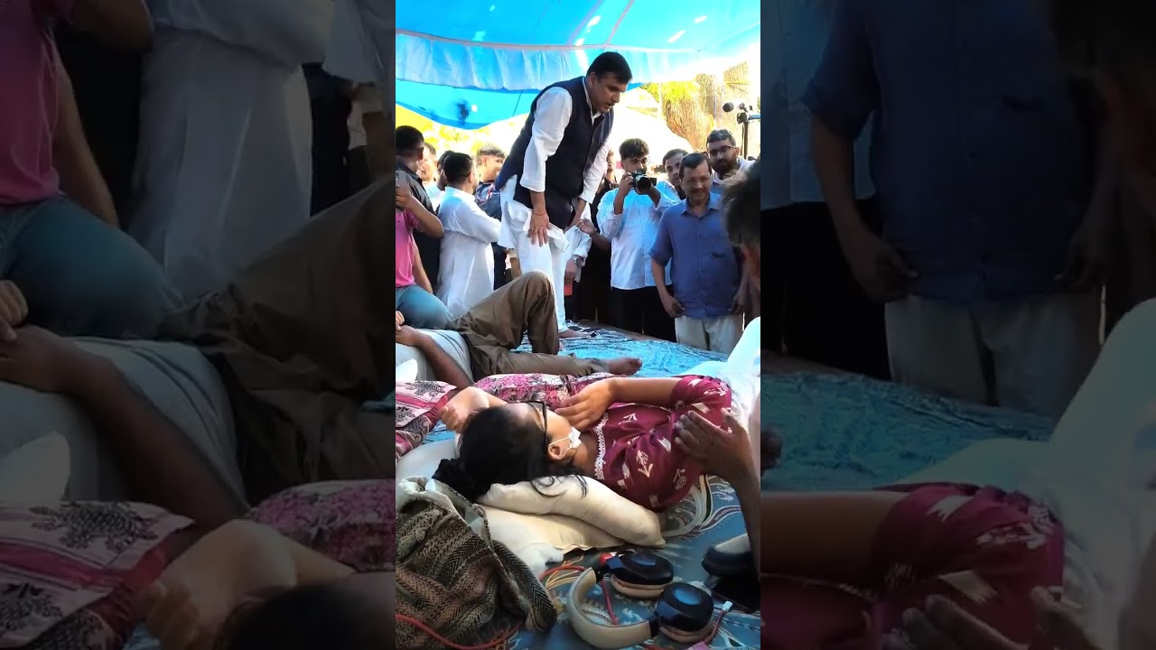 Arvind kejriwal support to cjp and every year bjp leak neet paper and many can suicide #shortvideo