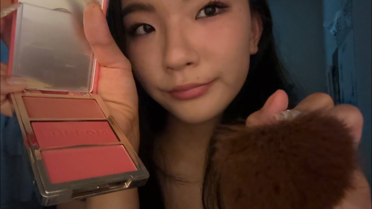asmr- fast makeup on u rp