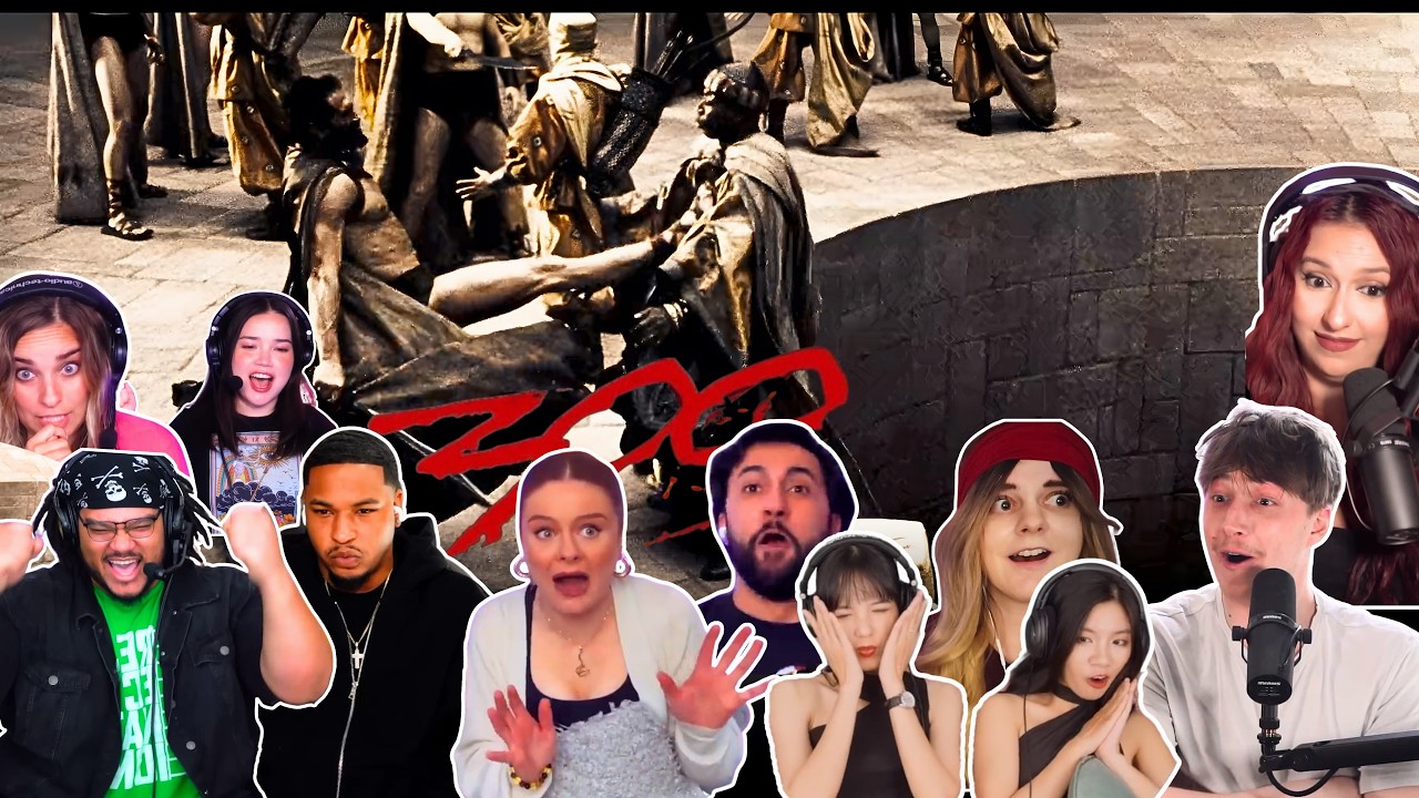 INSANE &ldquo;THIS IS SPARTA!&rdquo; Reactions | First Time Watching 300 (2006)