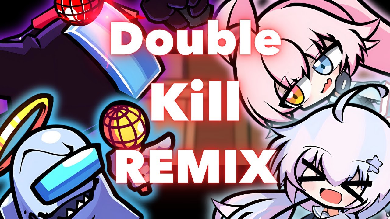 ホシノ&レイサ / Hoshino&Reisa Joint Struggle✨️ - DOUBLE KILL REMIX☆彡[FNF x Blue Archive / ブルーアーカイブ]