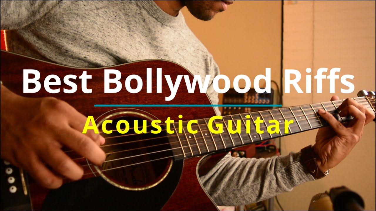 Best Bollywood Guitar Riffs -  Acoustic Guitar | Archan Dutta