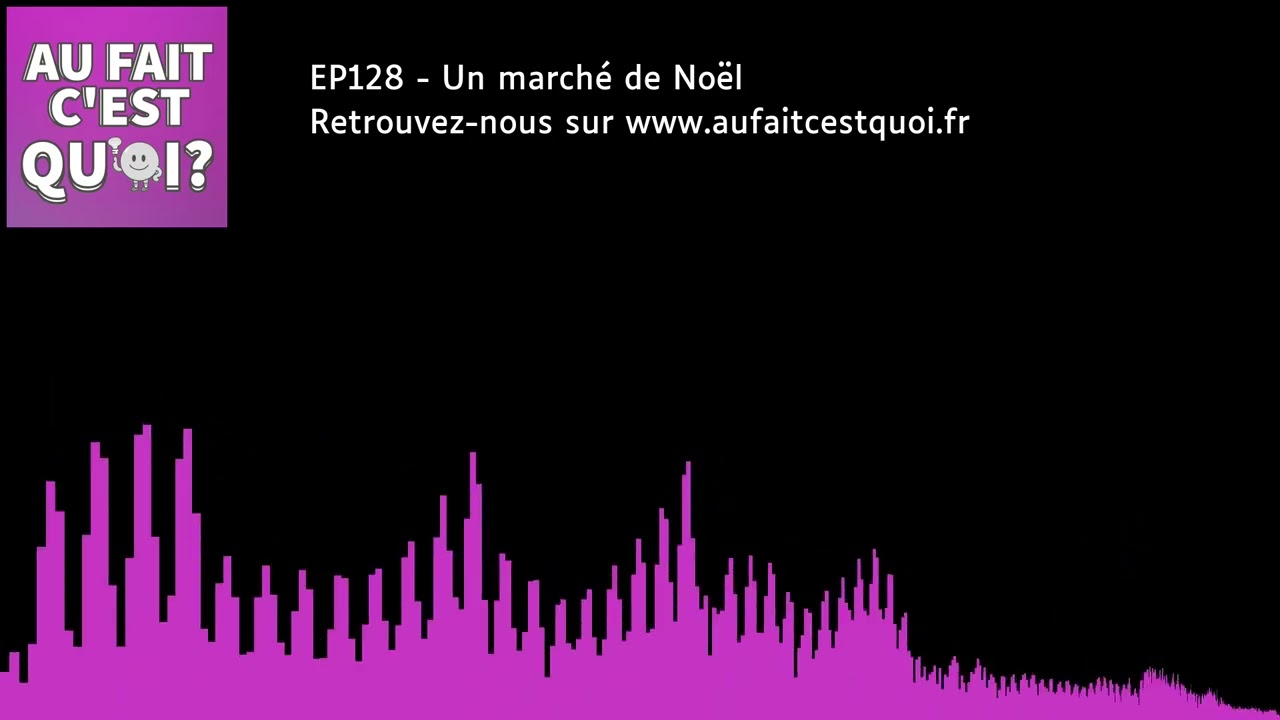 Un marché de Noël