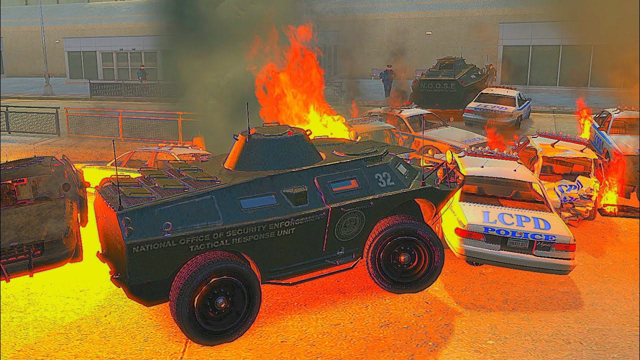 GTA 4 TBOGT: Luis Lopez’s Epic APC Tank Rampage & 6-Star Police Escape in Liberty City - # 14