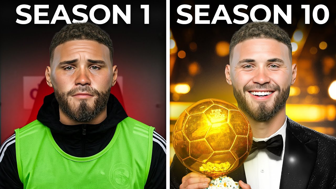Can I Win the BALLON D’OR With The WORST Player In The World?