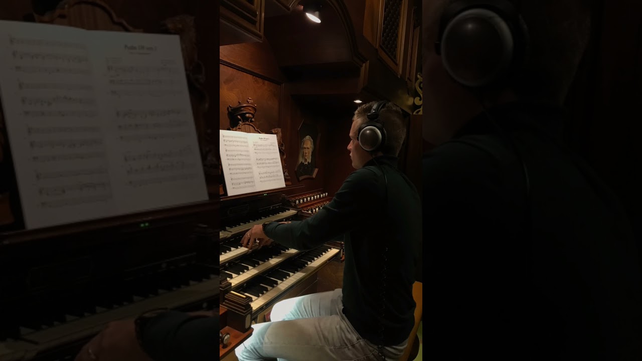 Psalm 141:1 en 10 | Lenard Verkamman | Van den Heuvel orgel Katwijk aan Zee