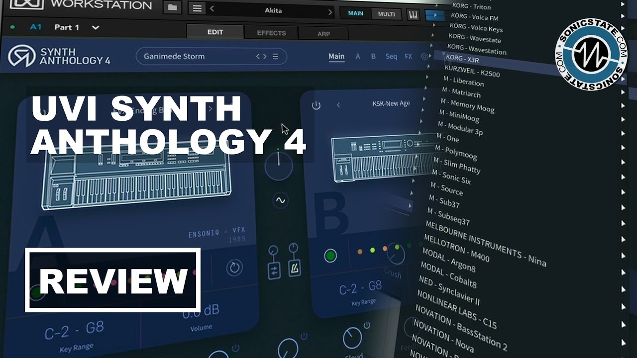 UVI Synth Anthology 4 - Like Having a Synth Museum - SonicLAB Review