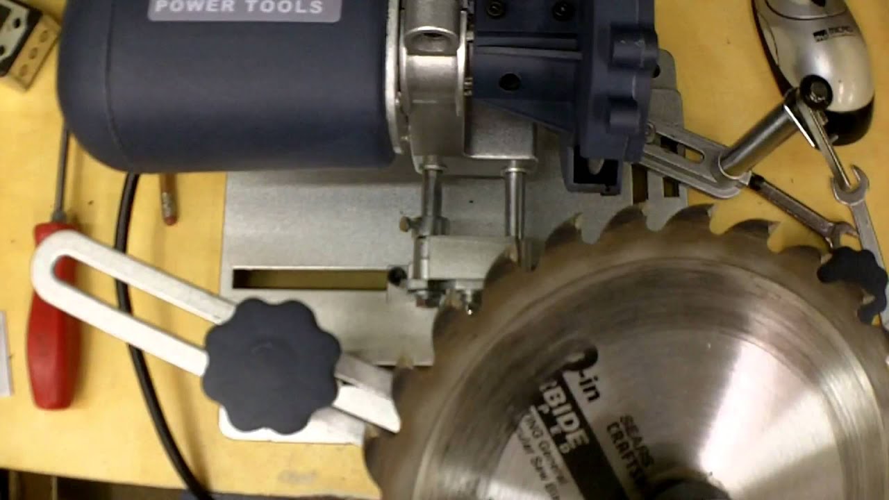Blade Testing -Harbor Freight Circular Saw Blade Sharpener Item 96687