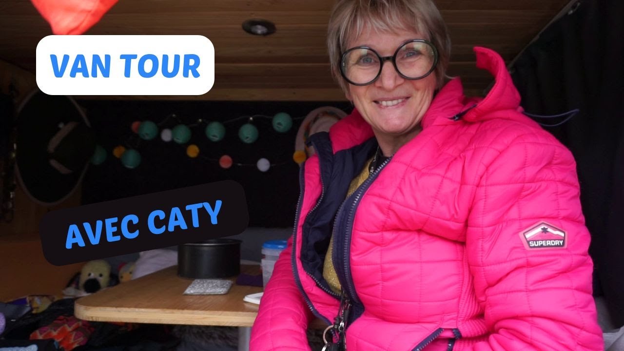 Elle vit dans son van depuis 1 an : van-tour