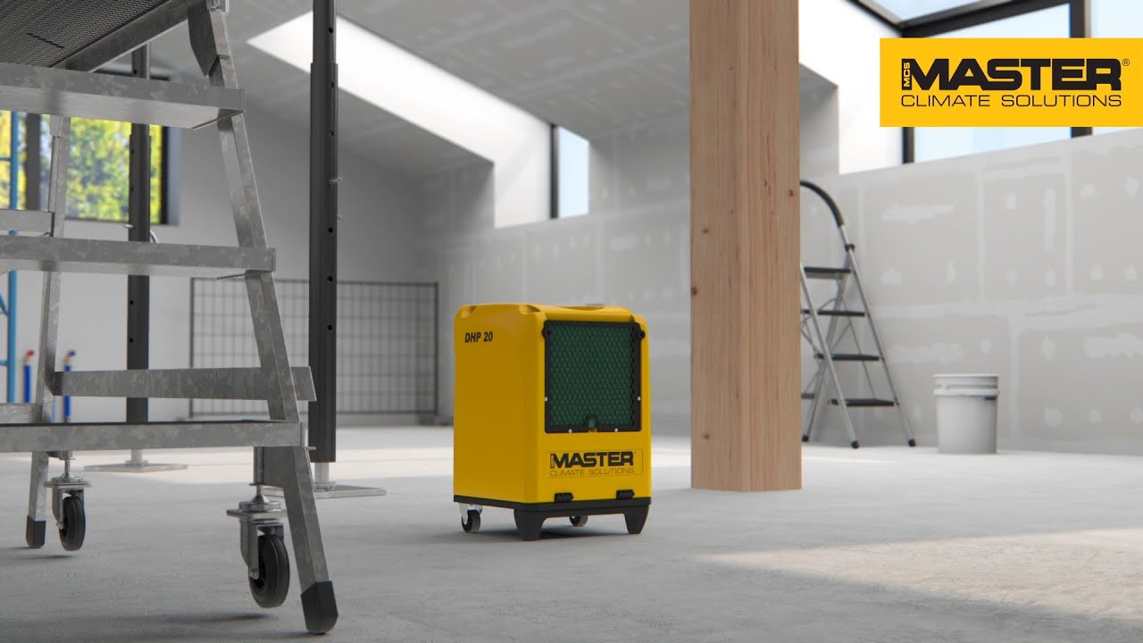 Master DHP series: Professional condensation dehumidifiers – rotomoulded