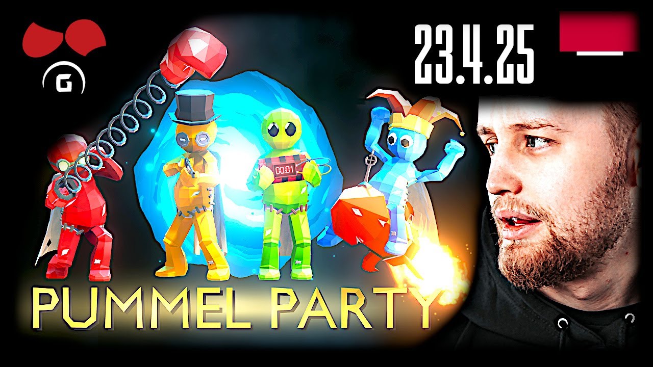 Štěstí neštěstí 😈 Pummel Party | 23.4.2025 | @TheAgraelus