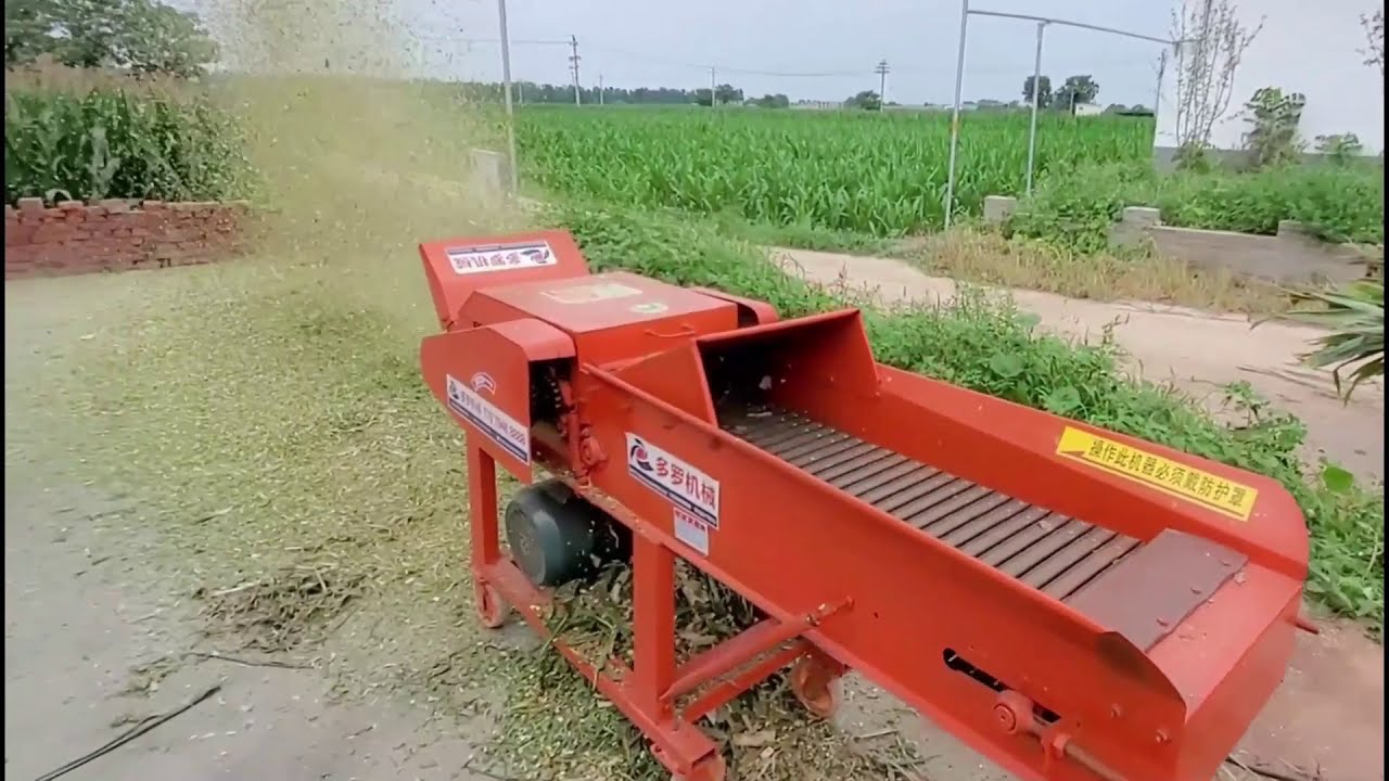 how to choose chaff cutter machine and pellet machine for small farm