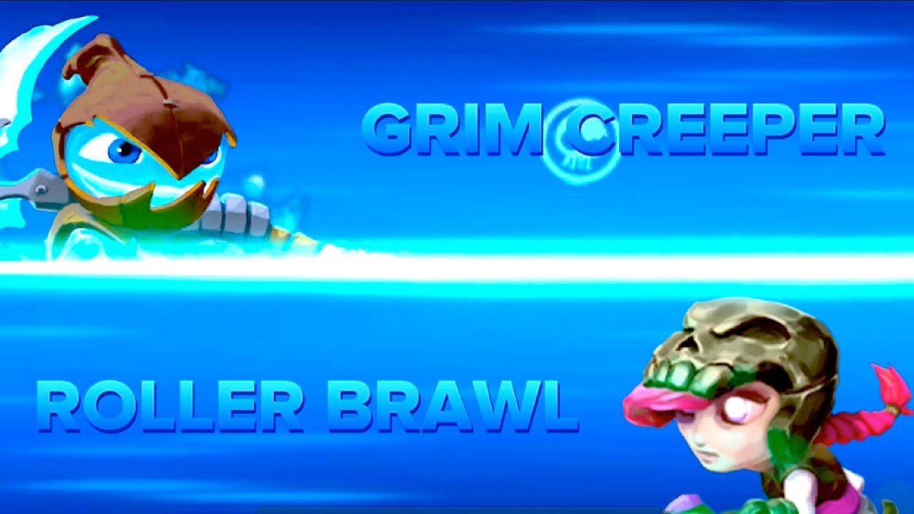 Skylanders Swap Force PVP - Grim Creeper VS Roller Brawl