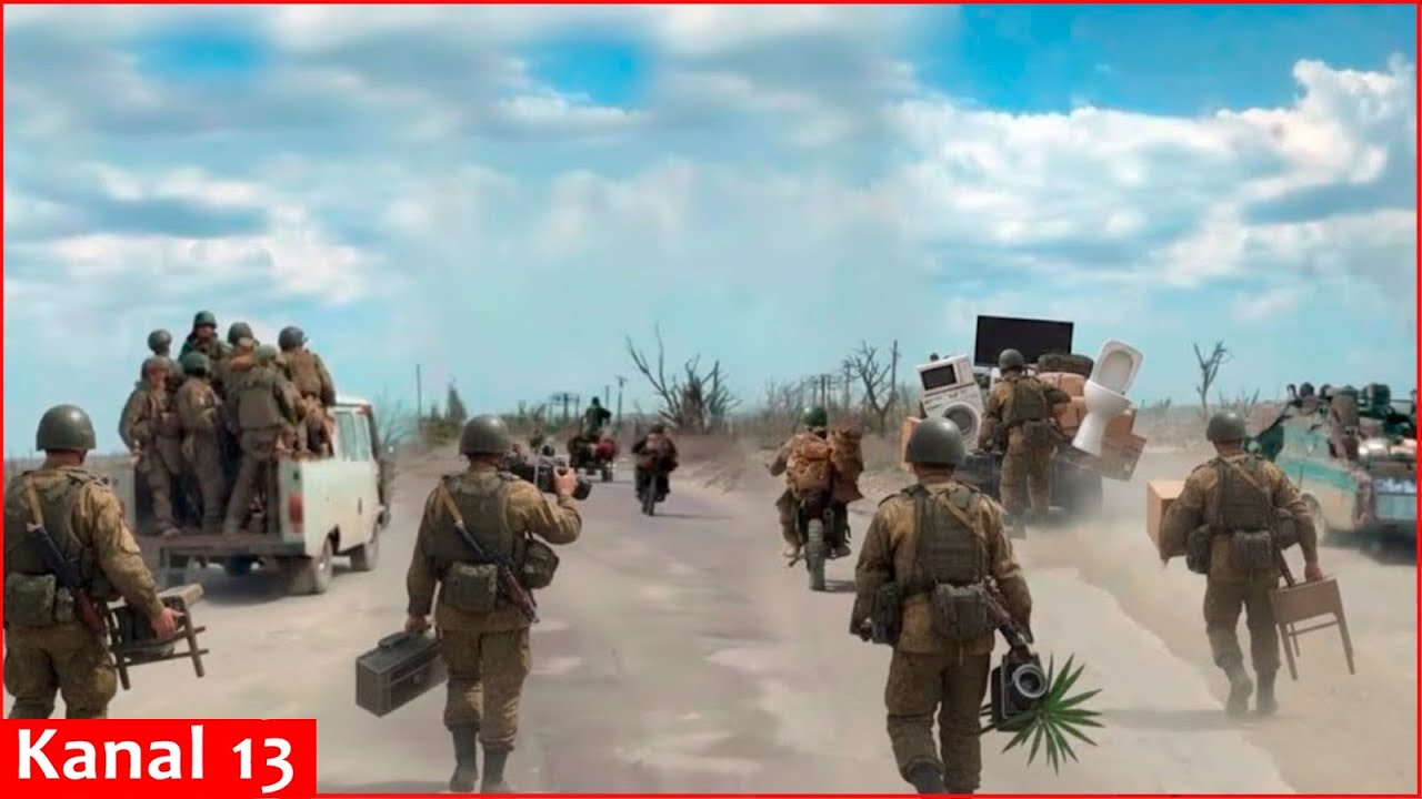The b*dies of Russians who attacked Pokrovsk with Zhigulis, Moskvichs remained around the city