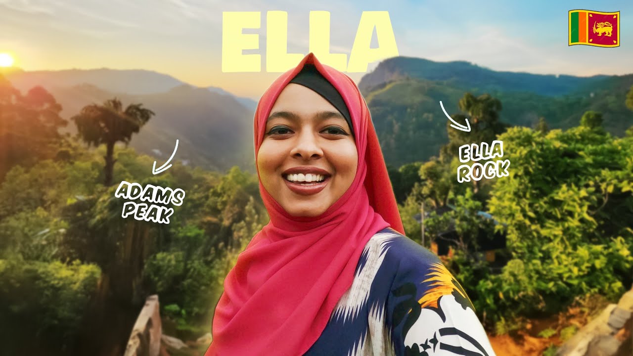 Exploring Ella in 48 Hours & World's Most Scenic Train Ride | Trying Sri Lankan Food! 🇱🇰
