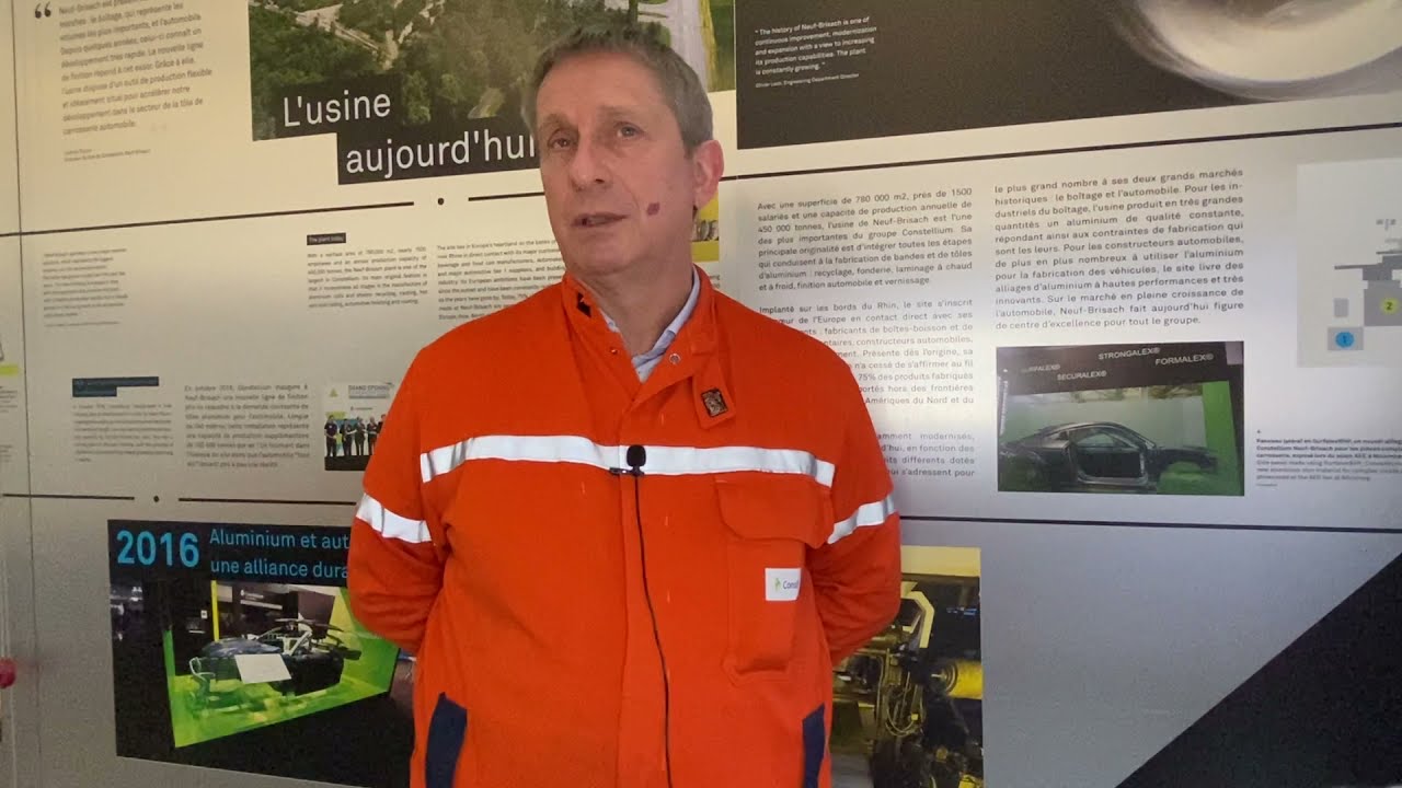 Discussion avec Willem Loué, Directeur de Constellium Neuf-Brisach