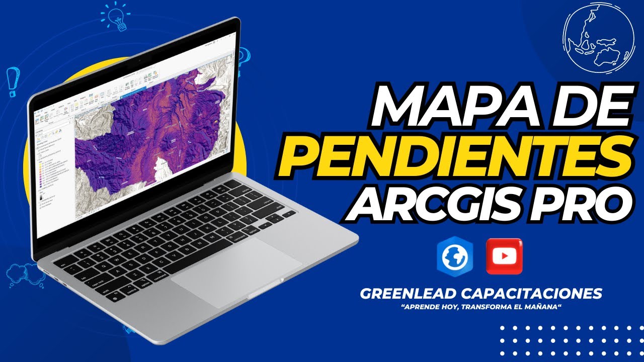 Cómo hacer un MAPA DE PENDIENTES - TUTORIAL DE ARCGIS PRO: 02