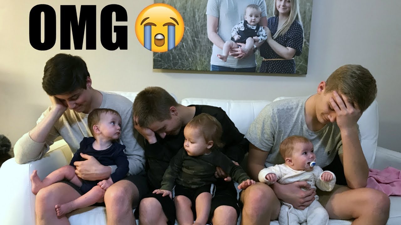 LEAVING THE BABIES WITH THE BOYS!! (GIRLS NIGHT OUT)