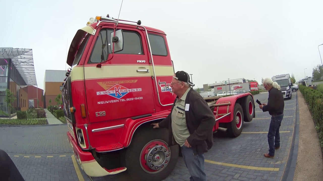 Bertus Dasselaar rijd na ruim 38 jaar weer  op Volvo F89