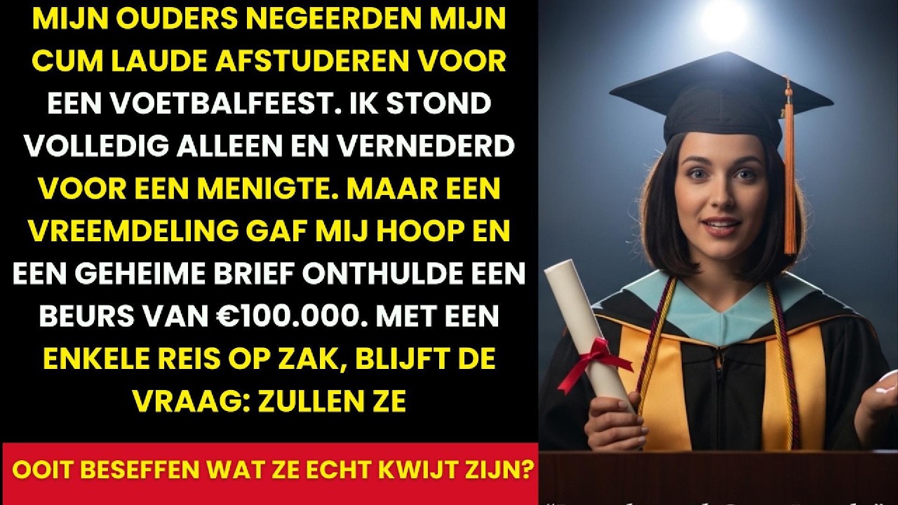 Familie Negeert Mijn Afstuderen Voor Voetbal — Een Enkele Reis Veranderde Mijn Leven VOORGOED