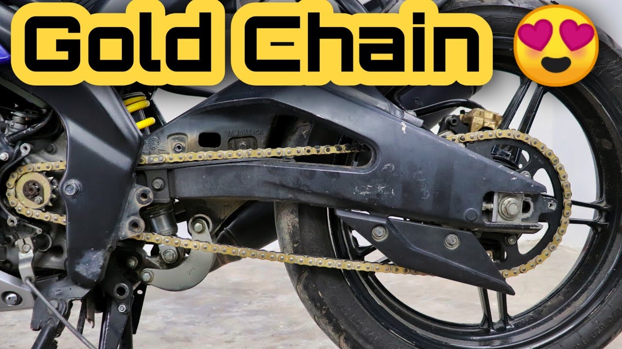 How To Check & Replace A Chain Sprocket Kit Ft. R15 V2