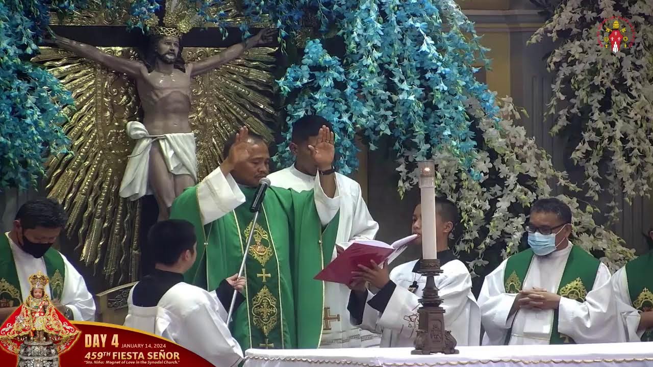 459th Fiesta Señor | 4:00PM Novena Mass | January 14, 2024 #OSANiño