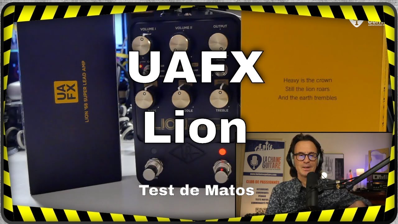 UAFX Lion '68 Super Lead Amp, le préampli Marshall Universal Audio (version intégrale)