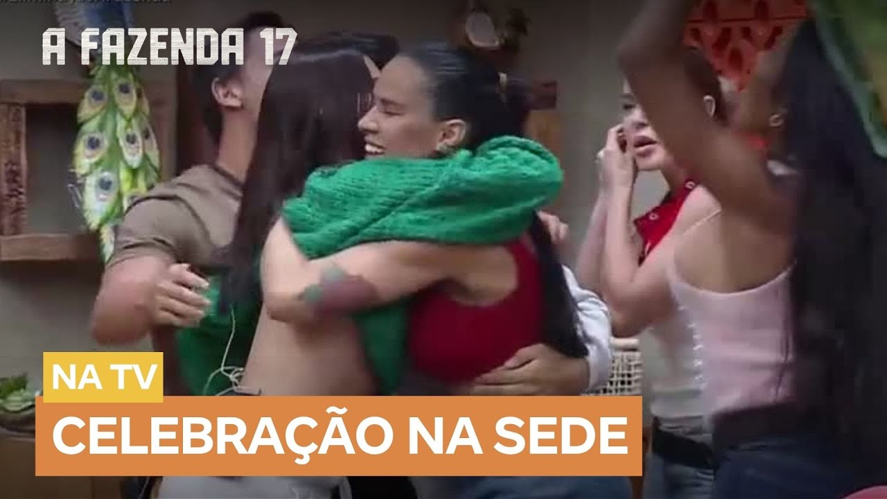 Veja a reação dos peões com o retorno de Támires Assîs à Sede | A Fazenda 17
