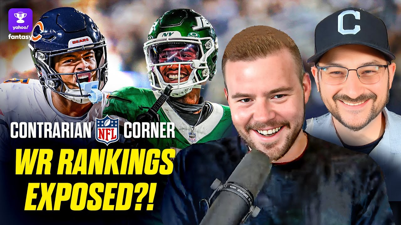 12 WR rankings we think could be WRONG + Rome Odunze interview
